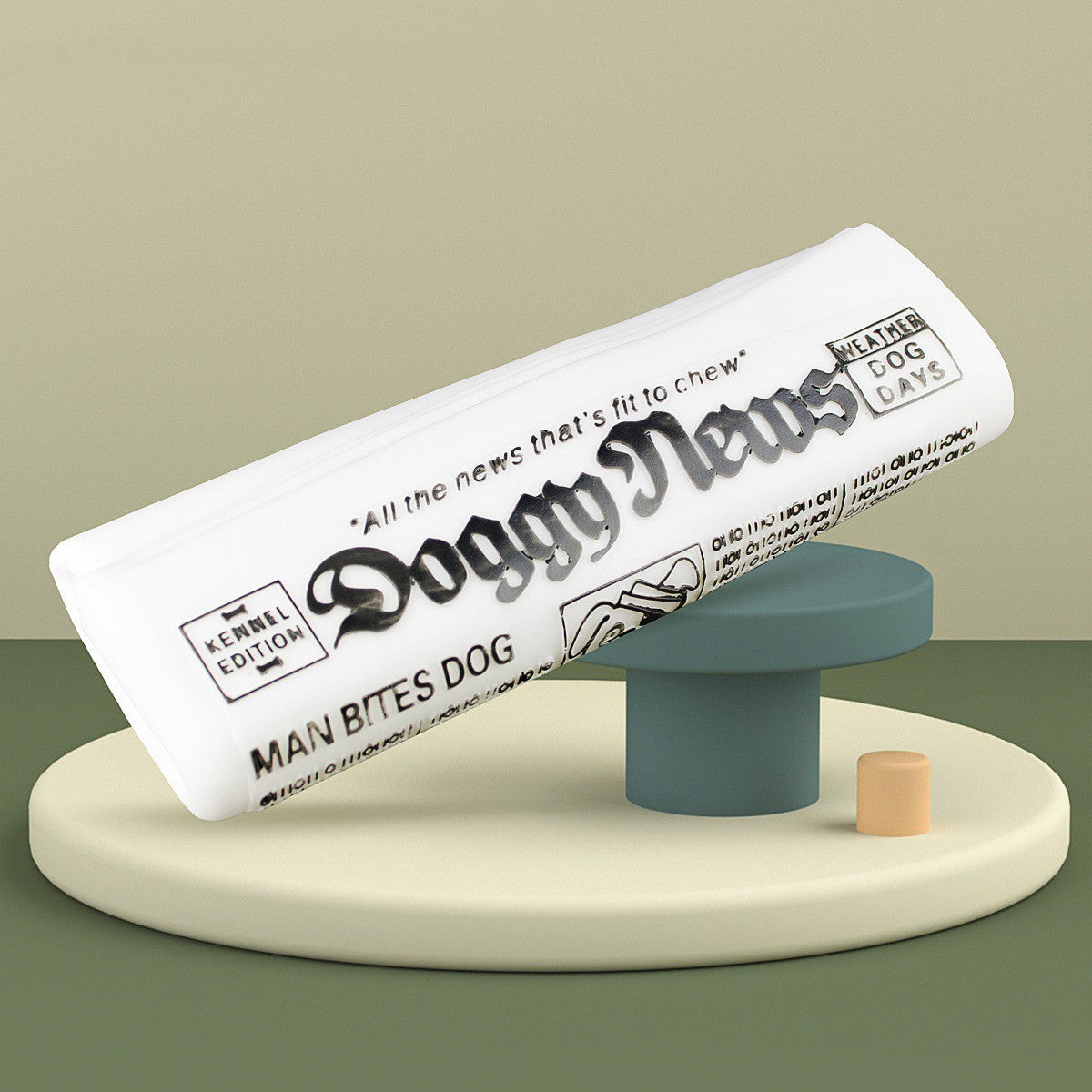 Doggy News Newspaper Squeaker